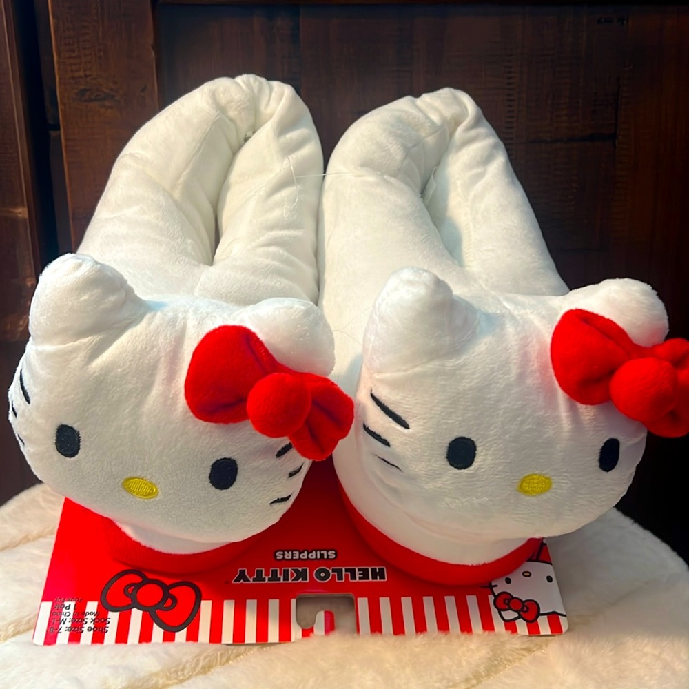 Hello kitty slippers new
